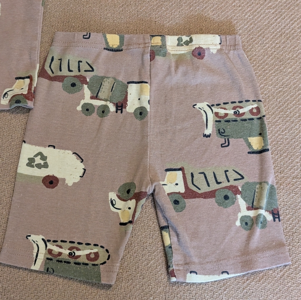 Carter's Toddler Boys Trucks Construction Patterned Pajama Set - Picture 9 of 11